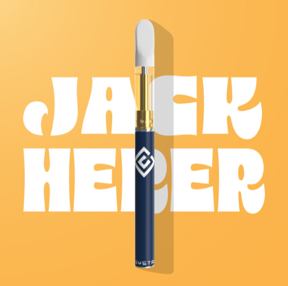 Photograph of product: Disposable Cartridge - Crystal Clear Classic - Jack Herer (S) - 1g