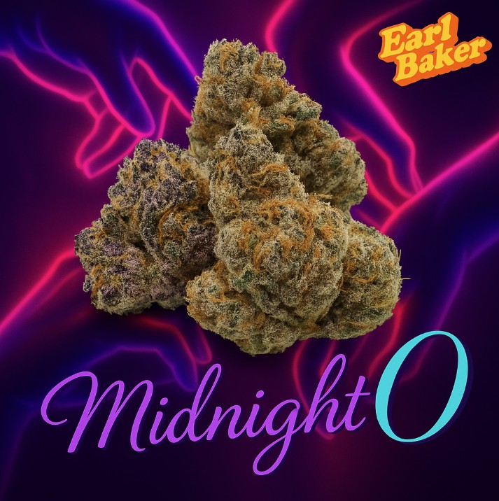 Photograph of product: Flower | Midnight O | 057 - 3.5g