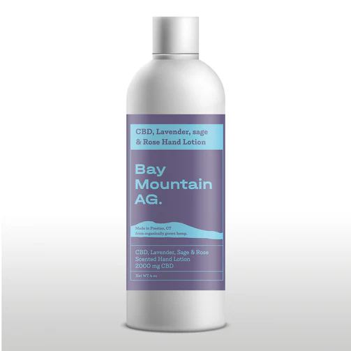 Photograph of product: CBD Infused Hand and Body Lotion Lavender & Sage |  2000MG