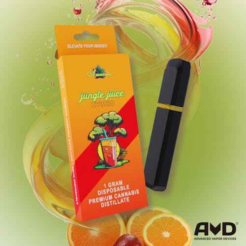 Photograph of product: AMNESIA | AIO | 1G | JUNGLE JUICE