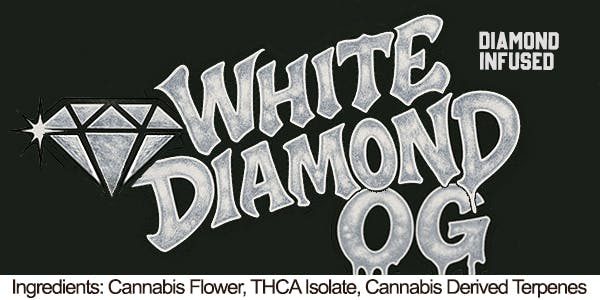 Photograph of product: $45.97 White Diamond OG 5g Infused - 5g