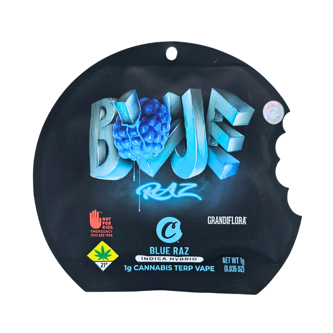 Photograph of product: Blue Raz Cartridge | 1g