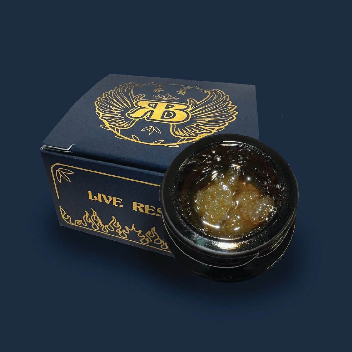 Photograph of product: Live Resin Sauce | Redemption Botanicals | Berry Fizz [5.25% Terps]
