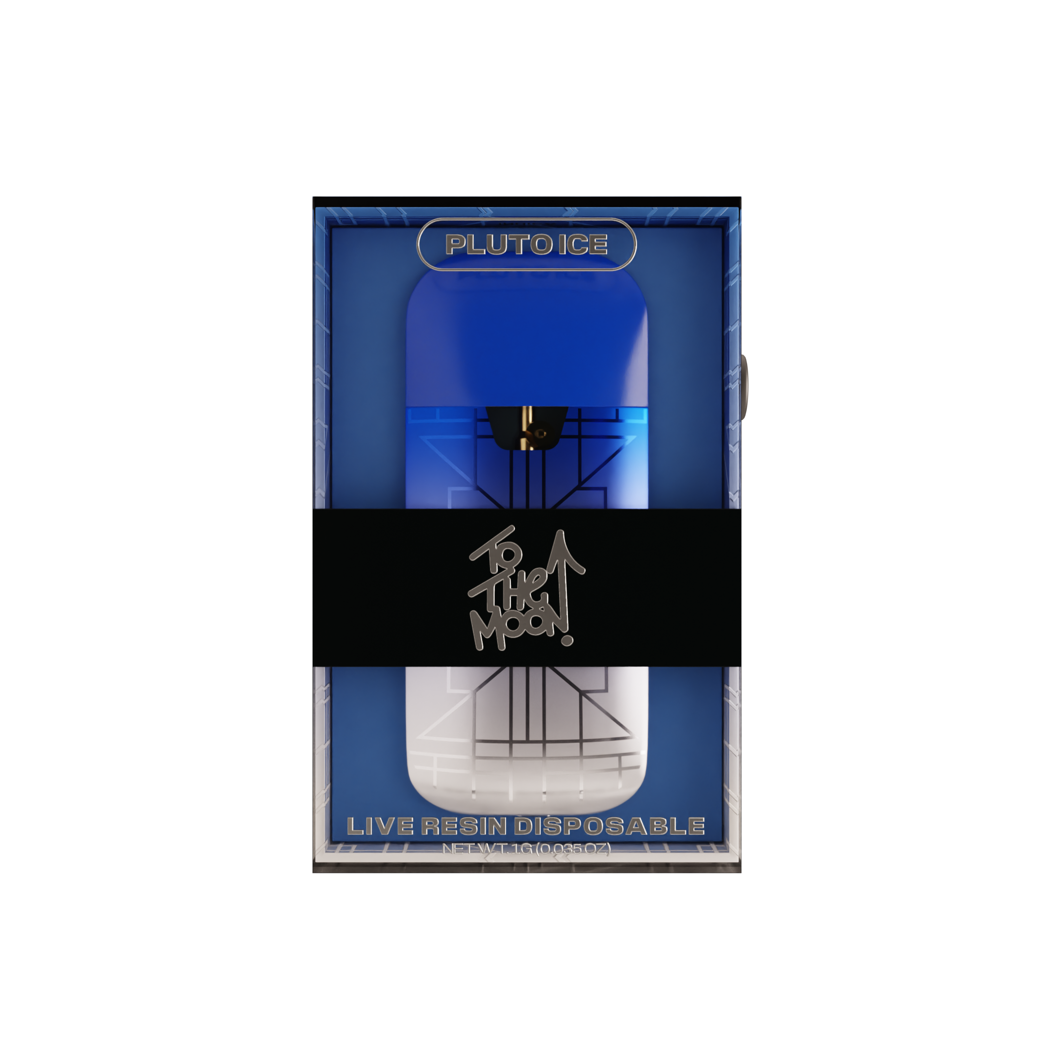 Photograph of product: All-in-One Live Resin Vape - Pluto Ice