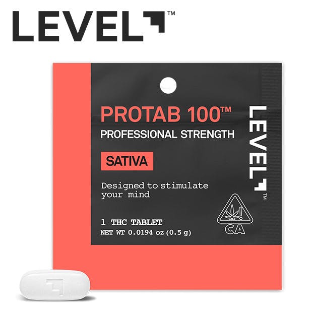 Photograph of product: Level - Protab 100 - Oui'd - 1 Tablet - 