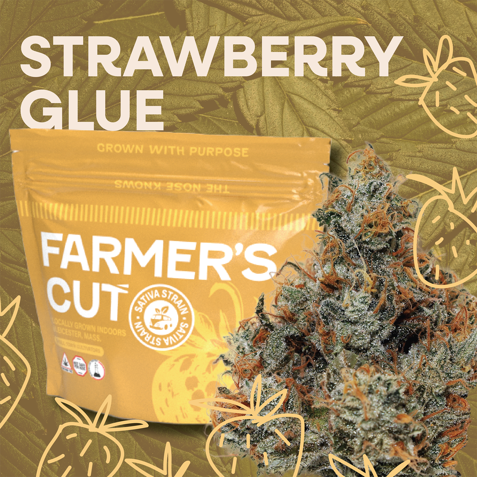 Photograph of product: Strawberry Glue | - 14g