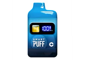 Photograph of product: CANNALICIOUS | STRAWBERRY TRAINWRECK | SMART PUFF AIO