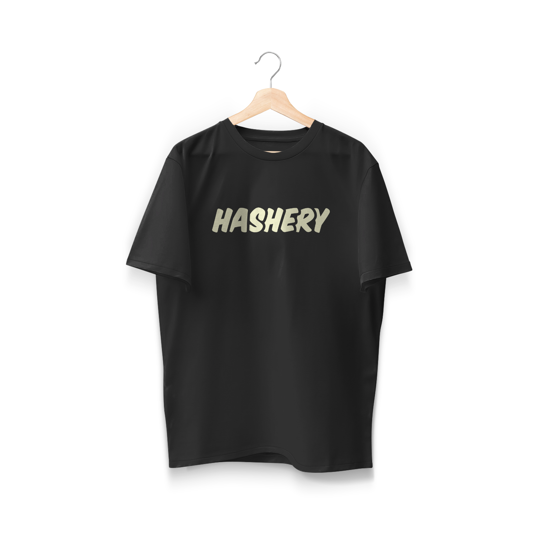 Photograph of Product: Hashery | T-Shirt | Logo | Black (S)