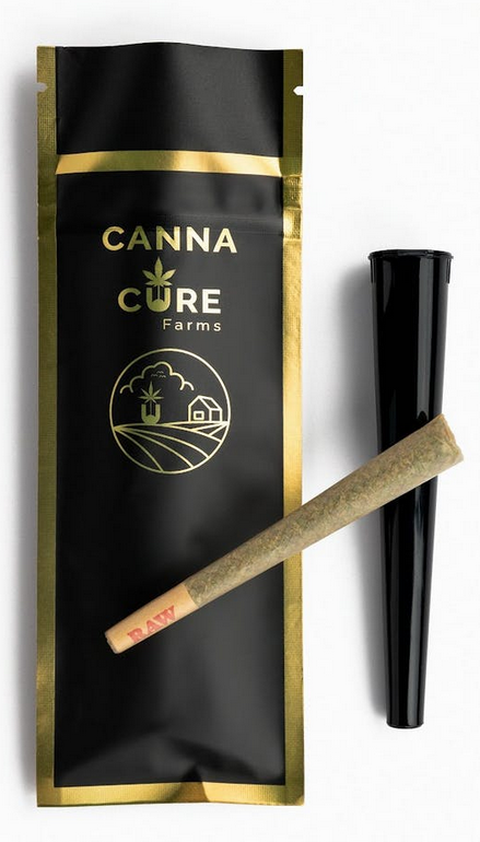 Photograph of product: Canna Cure Farms - Blue Zushi - Single Joint