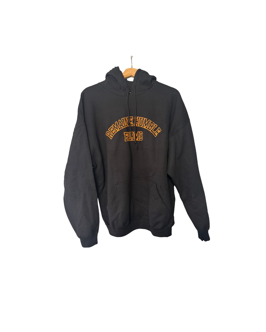 Photograph of product: RHF Black Hoodie
