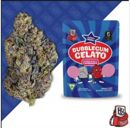 Photograph of product: Bubble Gum Gelato | Flower | 3.5G