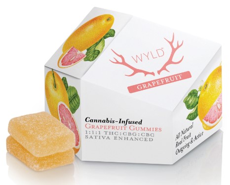 Photograph of product: Grapefruit CBG & CBC Gummies