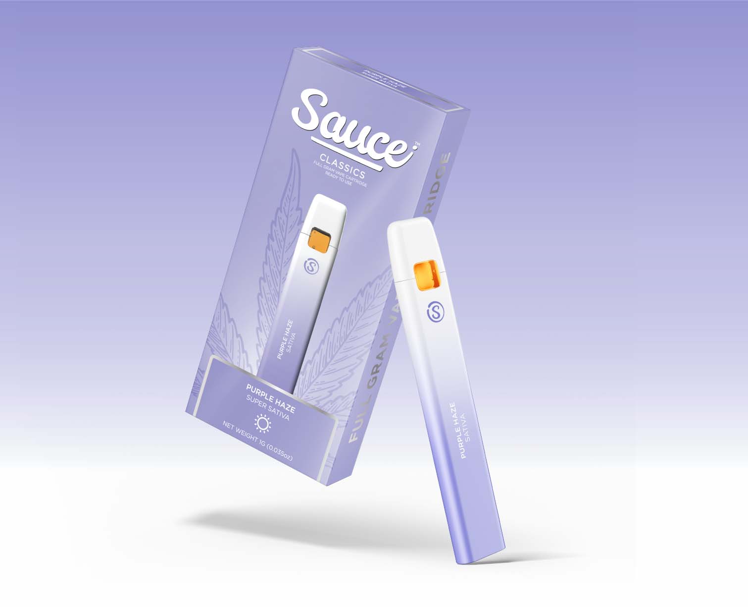 Photograph of product: Sauce Classics - Purple Haze Oui'd - Disposable