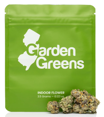 Photograph of product: Garden Greens | Flower | Deez Runtz | 3.5g - Oui'd