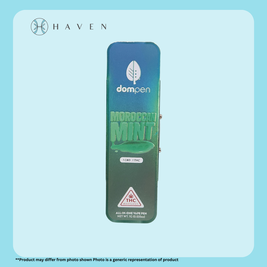 Photograph of product: 1g Moroccan Mint (Disposable Pen) | dompen