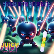 Photograph of product: Juicy Concentrates - 1000mg Cartridge - - Revenge of the Blueberries