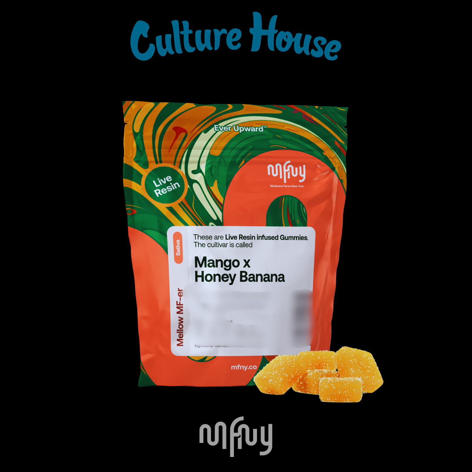 Photograph of product: MFNY | Mango x Honey Banana | Live Resin | 100mg