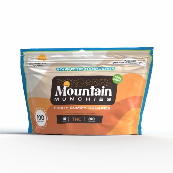 Photograph of product: Gummies (10 Pack) | Sour Blue Raspberry