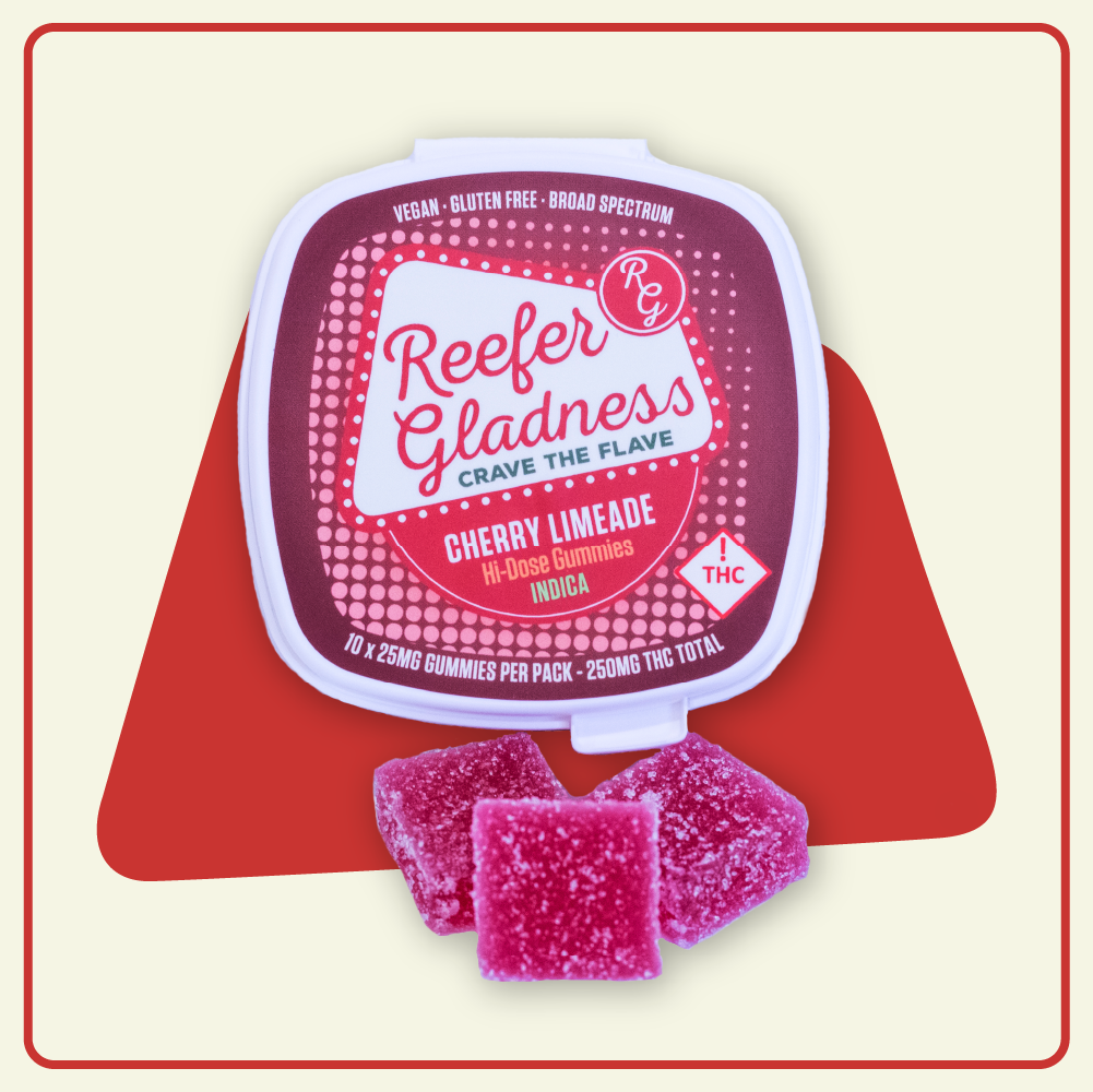 Photograph of product: 10:1 Cherry Limeade Gummies | 100mg