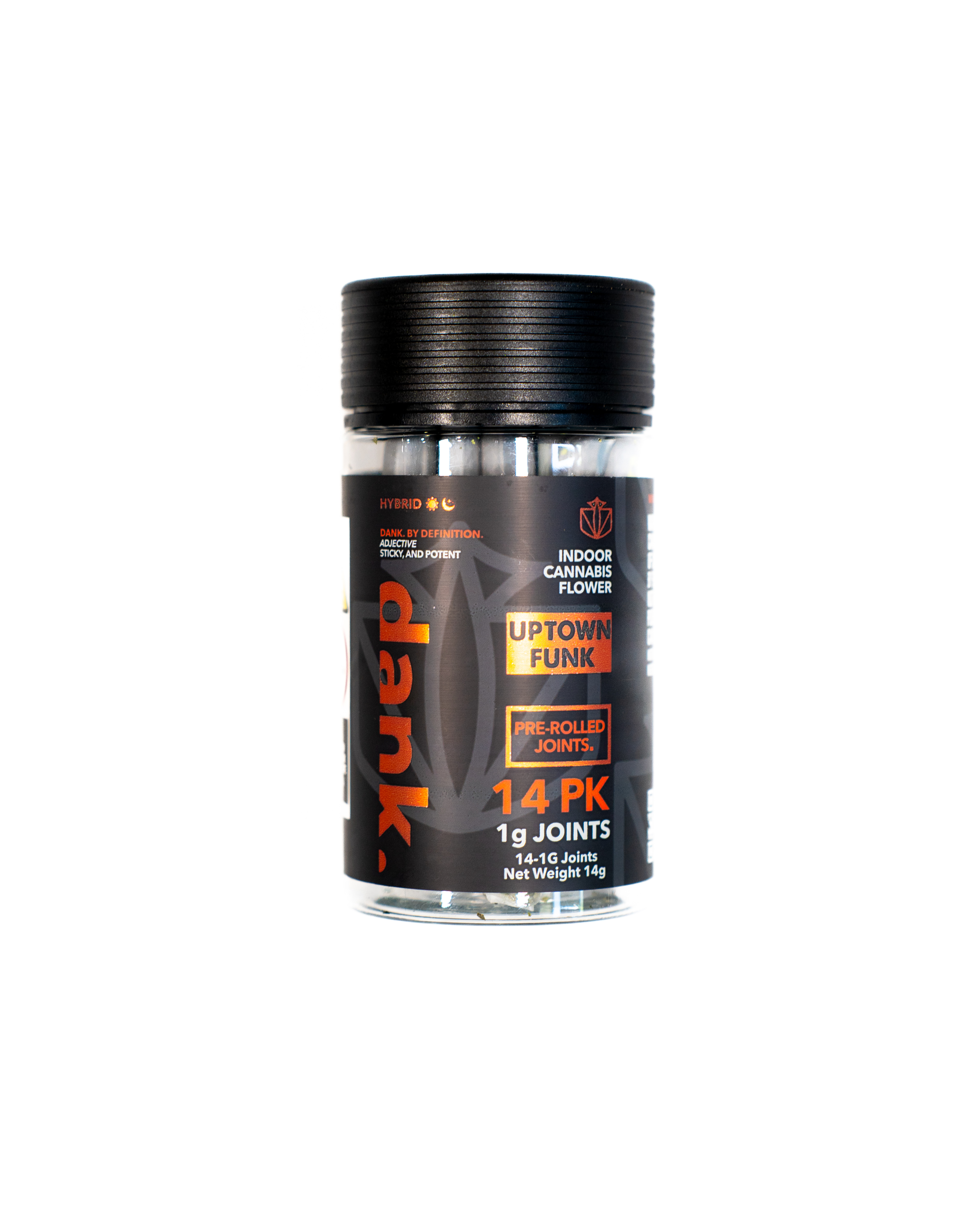 Photograph of product: Dank | Pre roll 14 pack | Uptown Funk