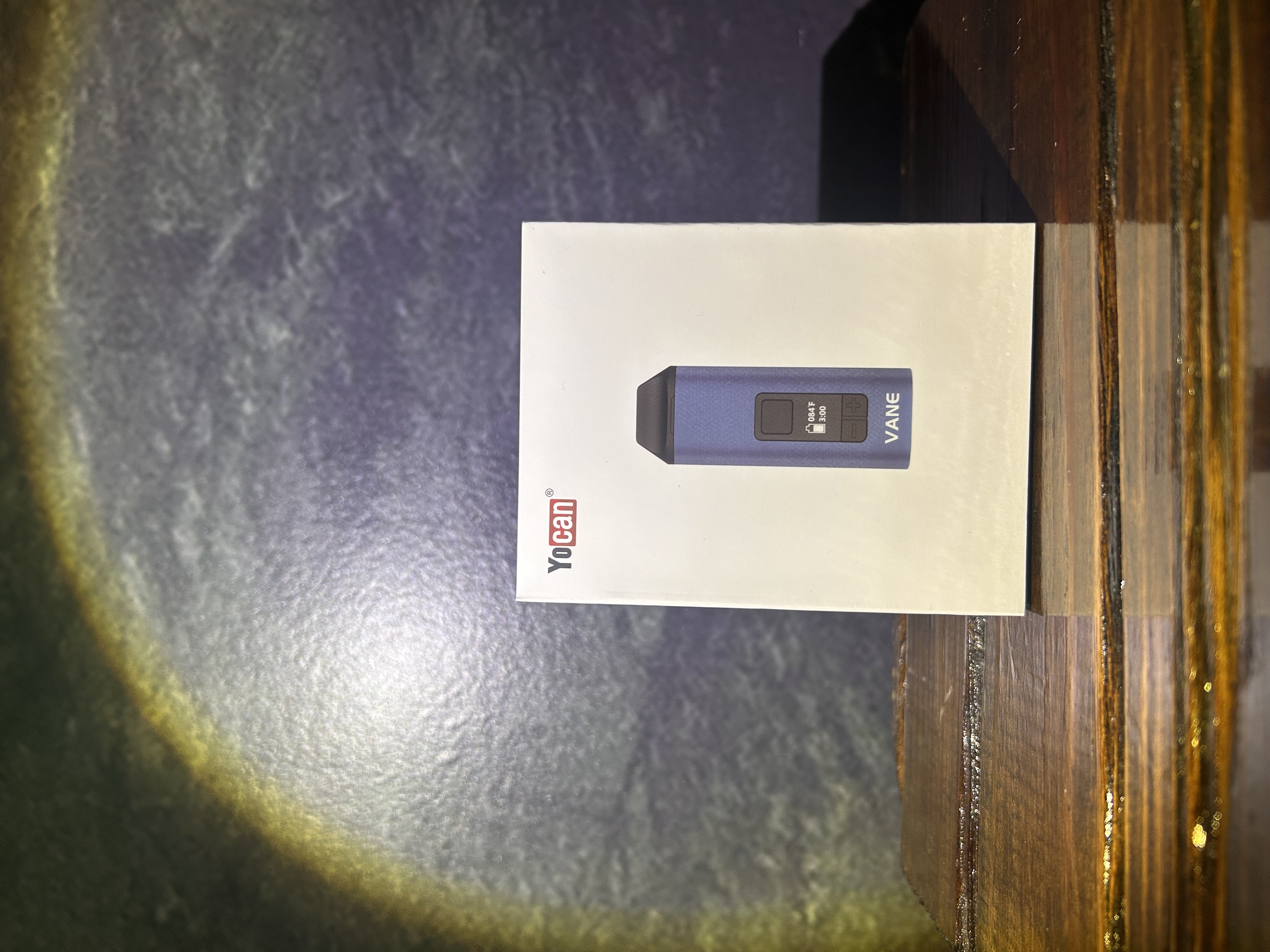 Photograph of product: Yocan Vane Dry Herb Vaporizer | 1100mah