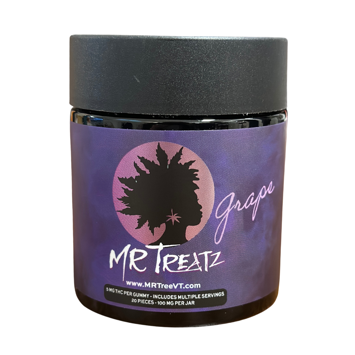 Photograph of product: 5MG TH-oui | 20PK Grape au chocolat Rosin Gummies