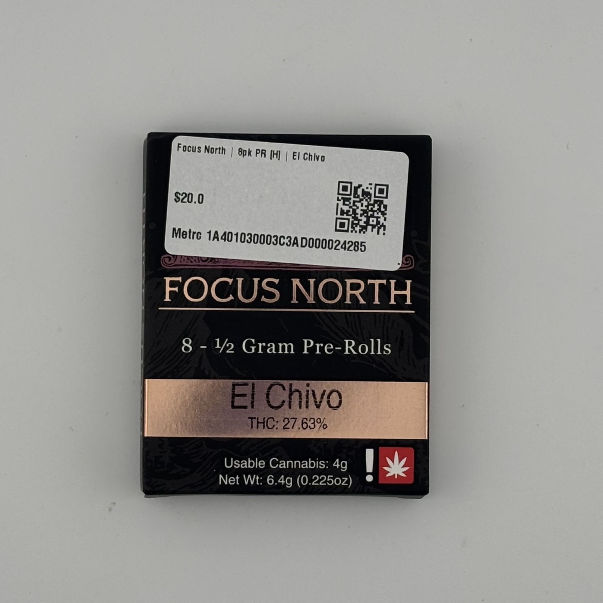 Photograph of product: Focus North | 8pk PR [H] | El Chivo