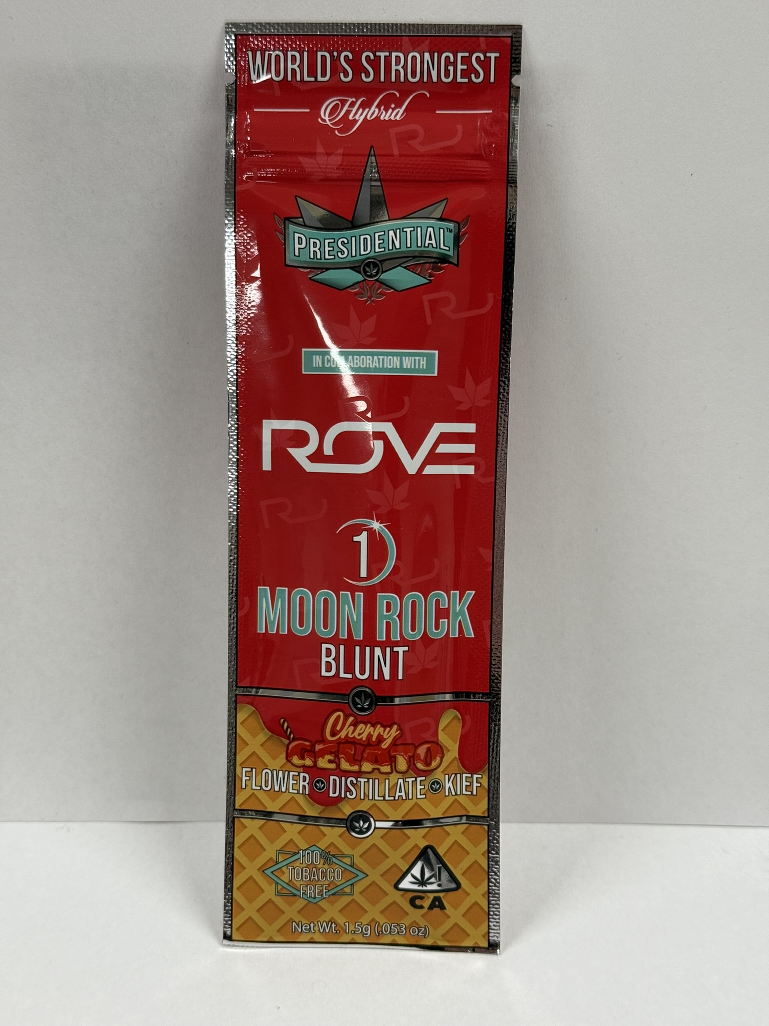 Photograph of product: Daniel LaRusso Moonrock Infused Blunt - - Presidential