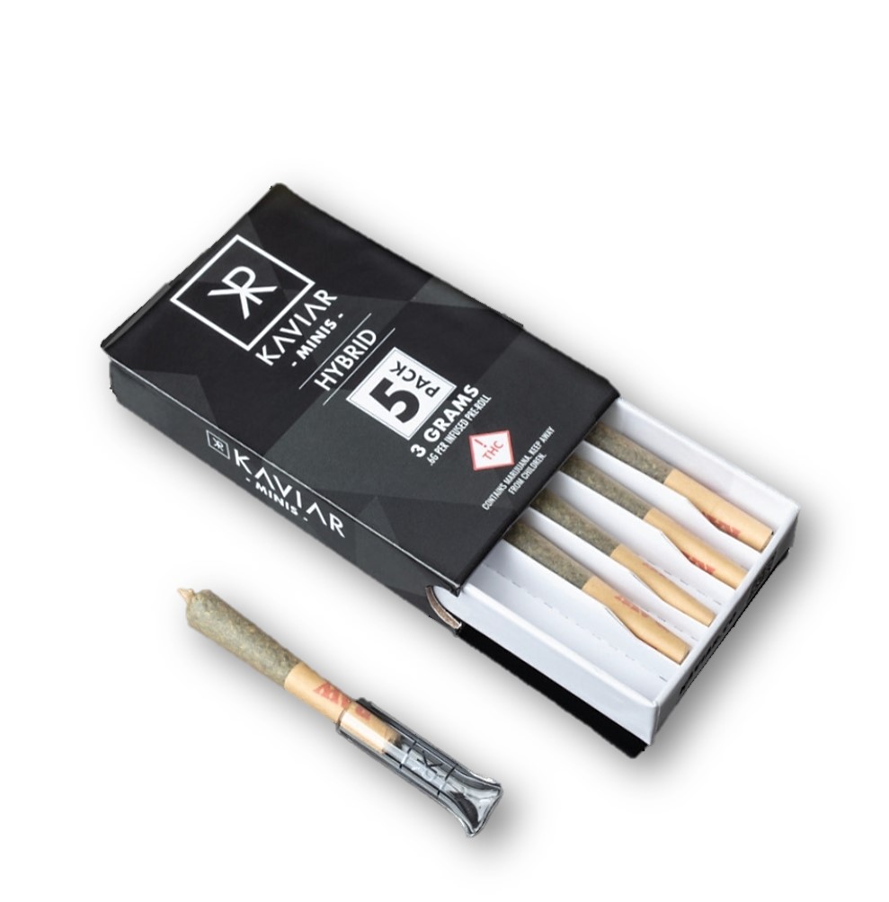 Photograph of product: 3g Infused Pre-Roll 5pk {Oui'd}