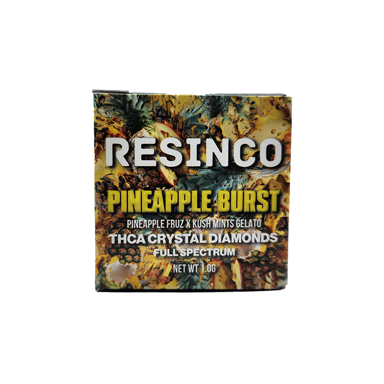 Photograph of product: Pineapple Burst | TH-ouiA Diamonds | Resin Co.