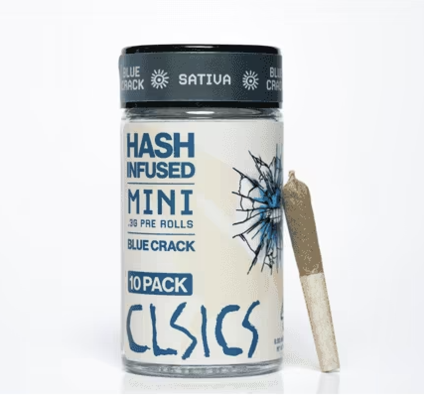 Photograph of product: Blue Crack (S) au chocolat Infused Dog Walkers 10pk Preroll - CLSICS
