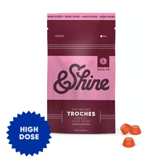 Photograph of product: 10ct/25mg Troches (Cherry)