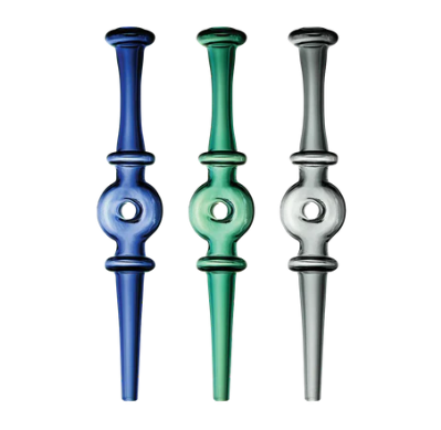 Photograph of product: Glass Donut Straw | $10
