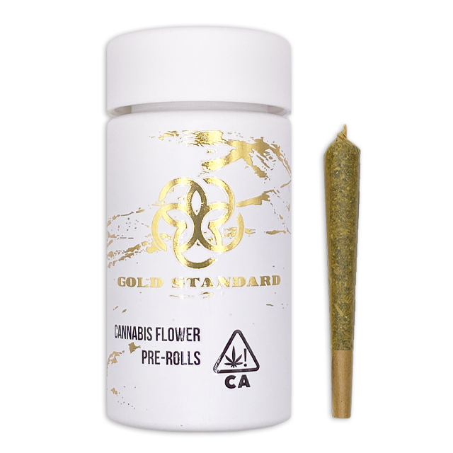 Photograph of product: Gold Standard | Gorilla Haze | 9.5G 10PK Prerolls