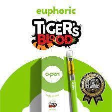 Photograph of product: O.pen- Tiger's Blood 500mg