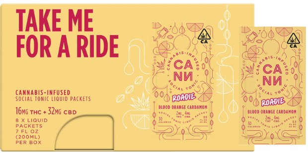 Photograph of product: Blood Orange Cardamom [H] - 16MG 2:1 CBD Roadies 8PK