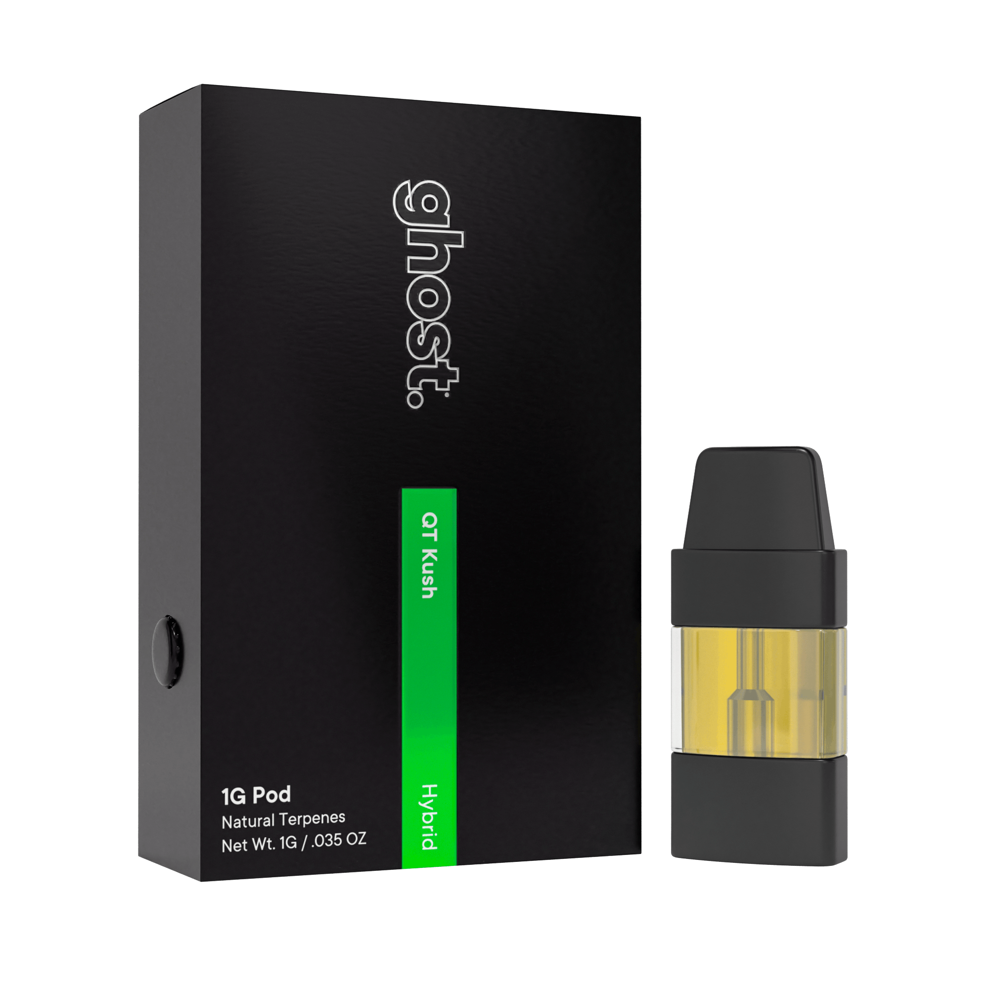 Photograph of product: QT Kush Pod | 1g | Ghost
