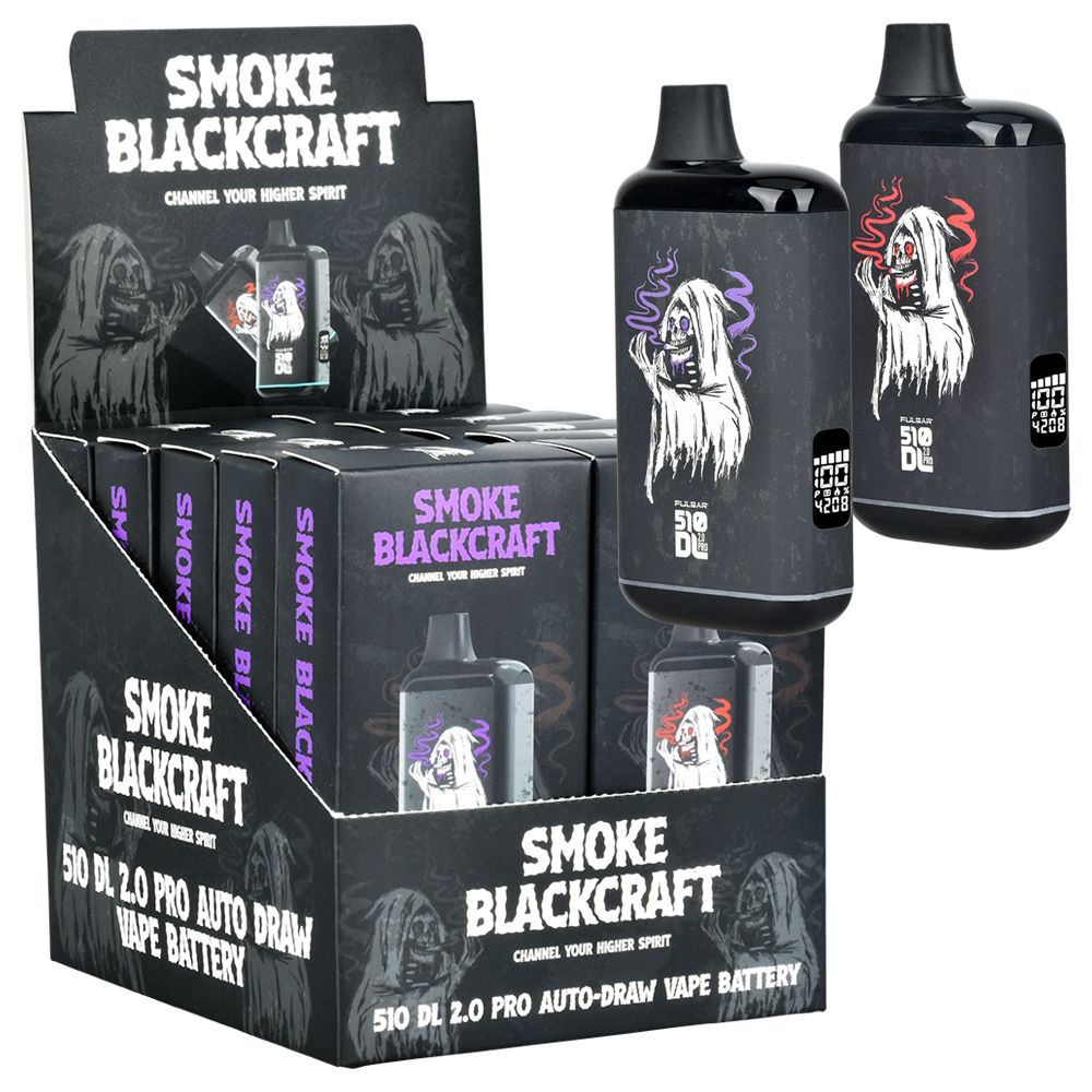 Photograph of product: ACC | Smoke BlackCraft x Pulsar 510 DL 2.0 Pro VV Battery | 1000mAh / Asst