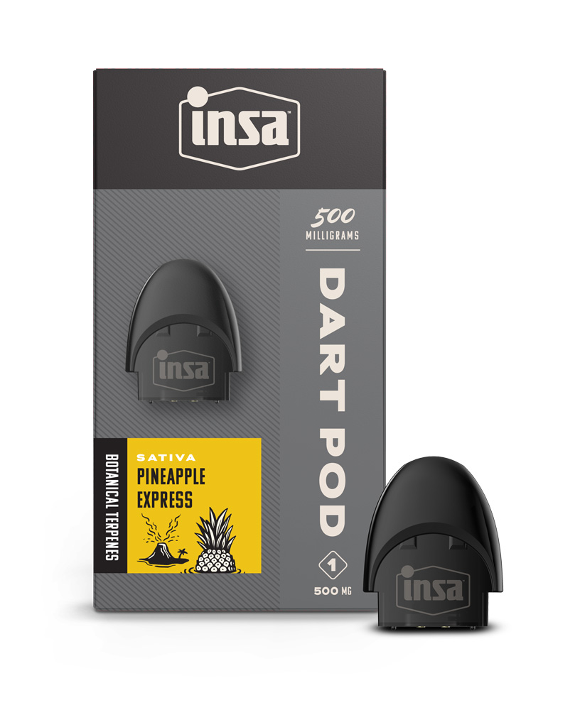 Photograph of product: 500mg Dart Pod | Pineapple Express | INSA