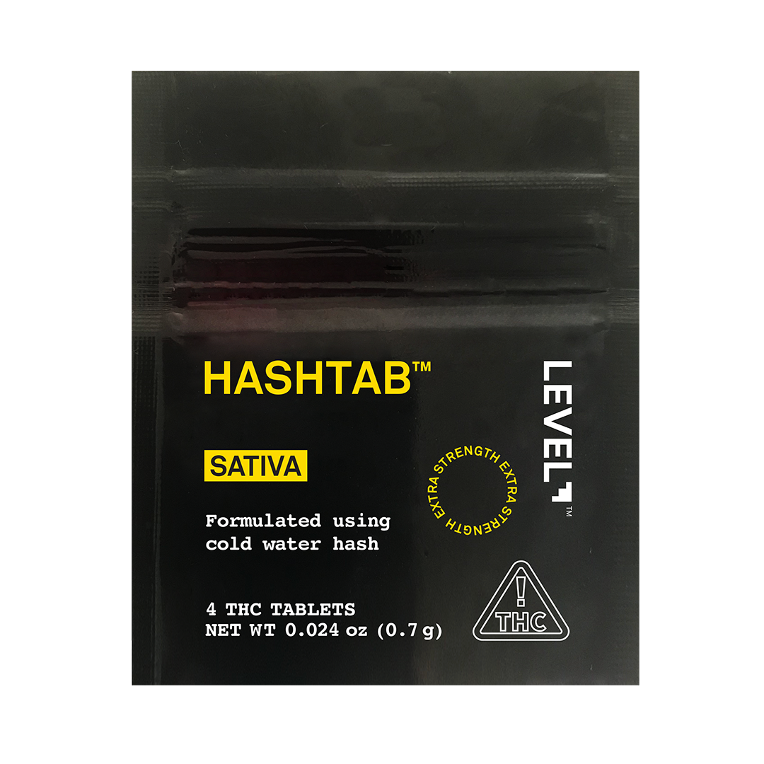 Photograph of product: Level au chocolatTab Oui'd 4pk 100mg