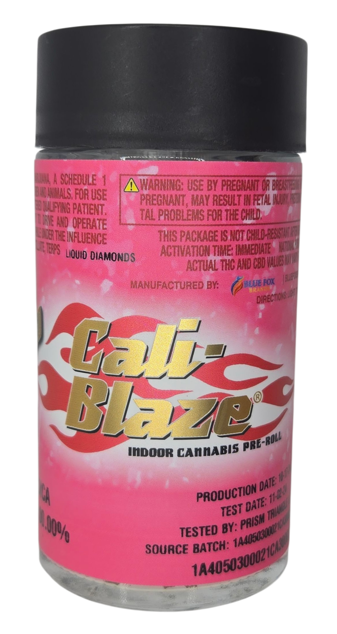 Photograph of product: Raspberry | 0.7g Liquid Diamond Infused 5pk