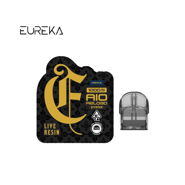 Photograph of Product: KUSH CAKE 1G LIVE RESIN POD