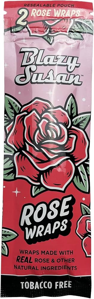 Photograph of product: Blazy Susan Natural Rose Wraps