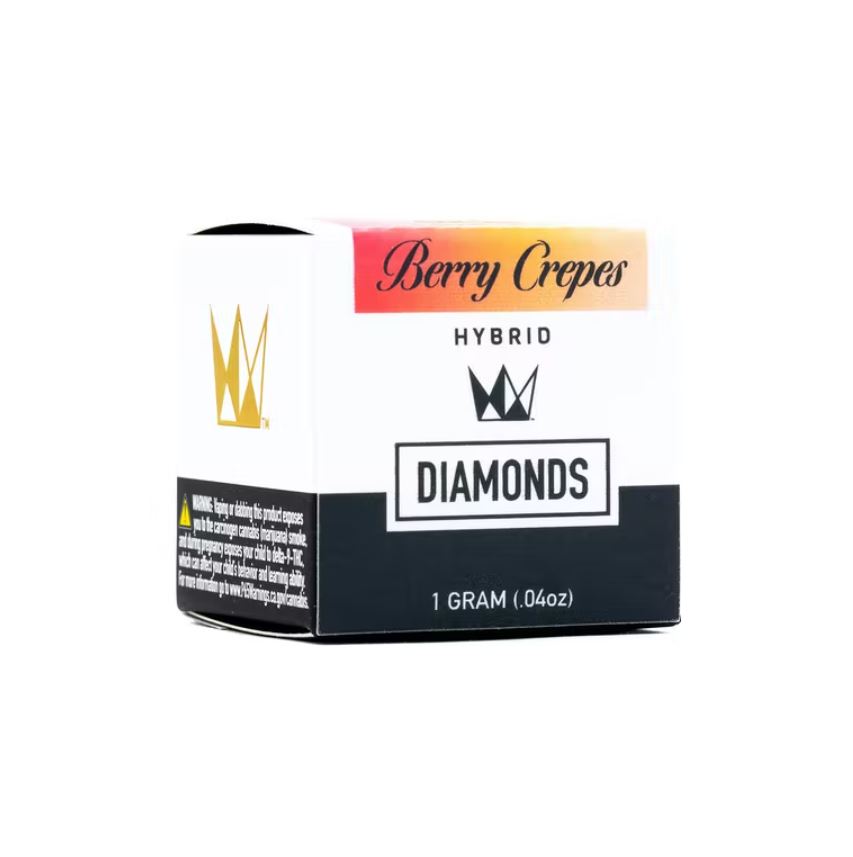 Photograph of product: BERRY CREPES DIAMONDS 1G - WEST COAST CURE