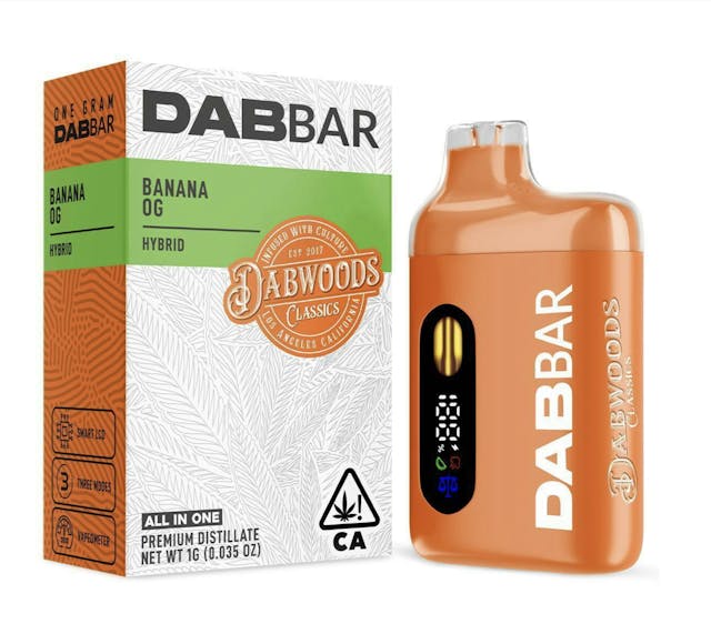 Photograph of product: Banana OG 1g Disposable - 