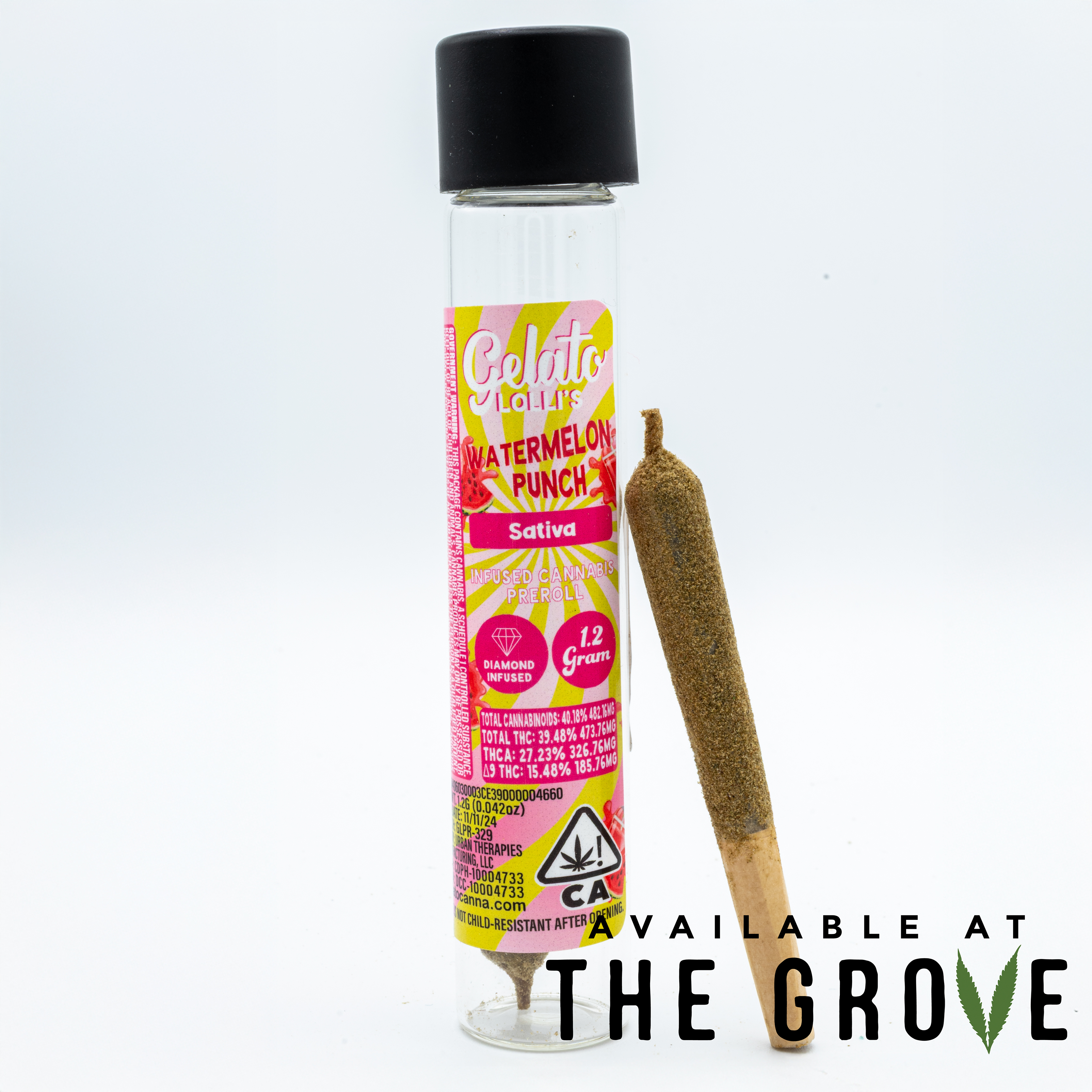 Photograph of product: Gelato | Watermelon Punch 1.2g Lolli