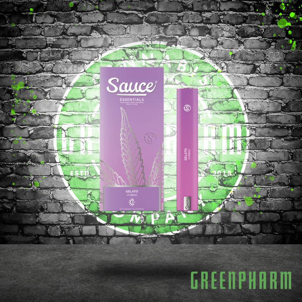 Photograph of product: Sauce Essentials Gelato Disposable Vape