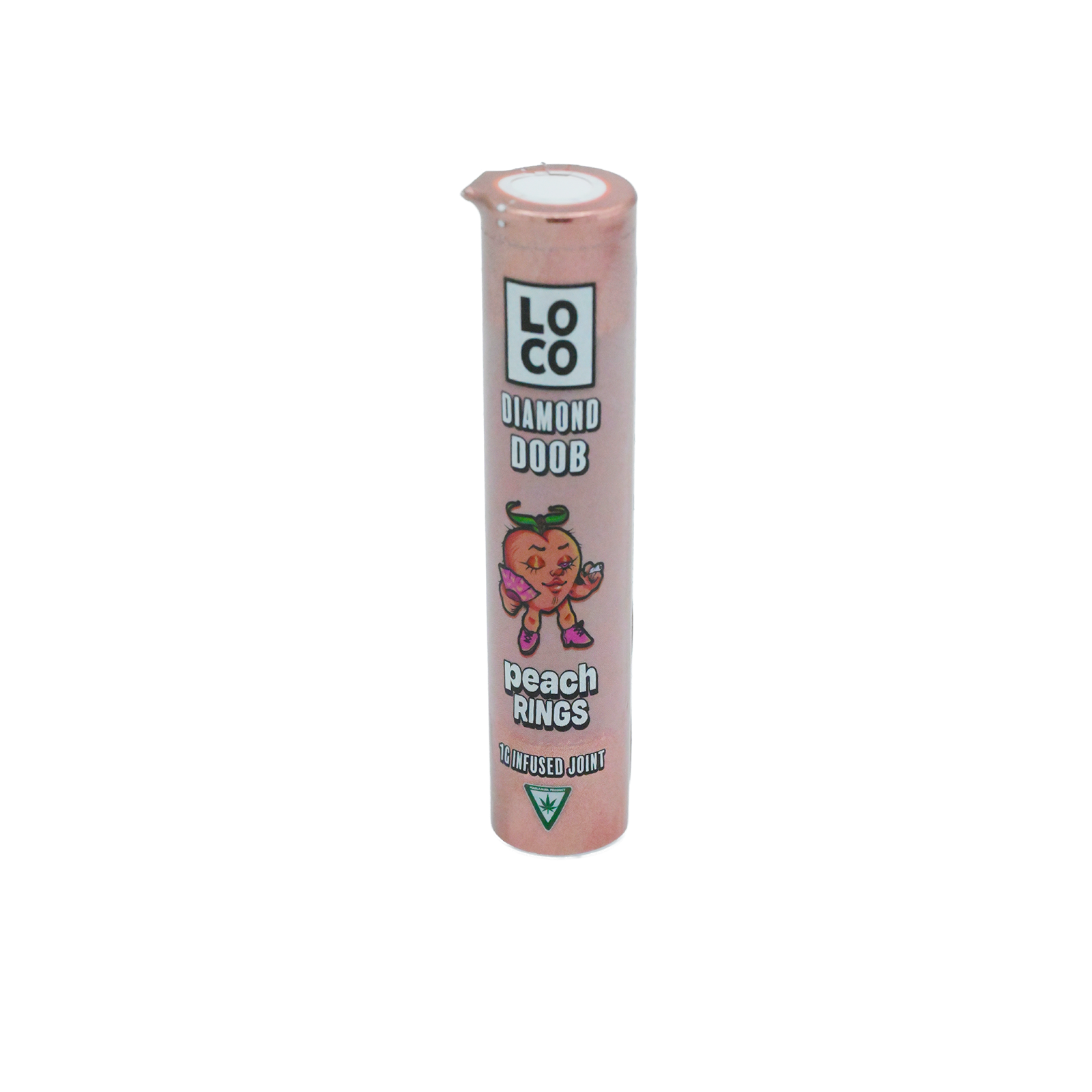 Photograph of product: Loco | Peach Rings 1g Infused Pre-Roll