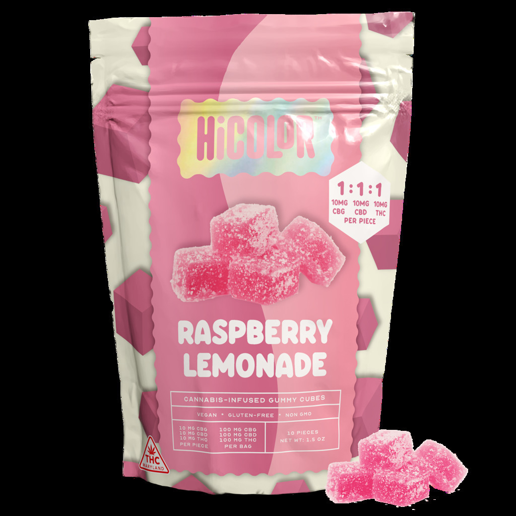 Photograph of product: 1:1:1 Raspberry Lemonade - ["100mg"]