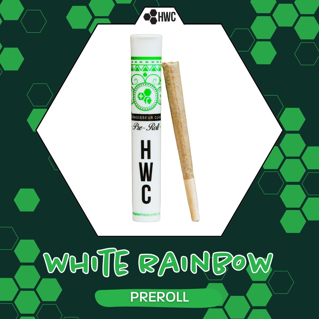 Photograph of product: Pre-Roll - White Rainbow - 1g